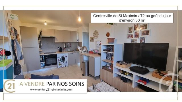 Appartement T2 à vendre - 2 pièces - 29.99 m2 - ST MAXIMIN LA STE BAUME - 83 - PROVENCE-ALPES-COTE-D-AZUR - Century 21 Agence Millénium