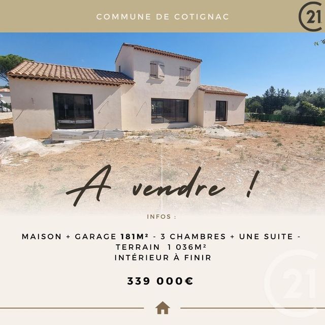 maison - COTIGNAC - 83