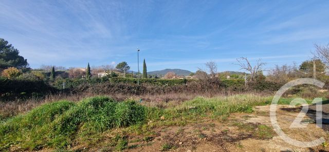 Terrain à vendre ST MAXIMIN LA STE BAUME